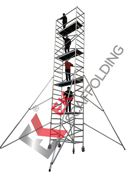 Tháp giàn giáo nhôm nền tảng di động