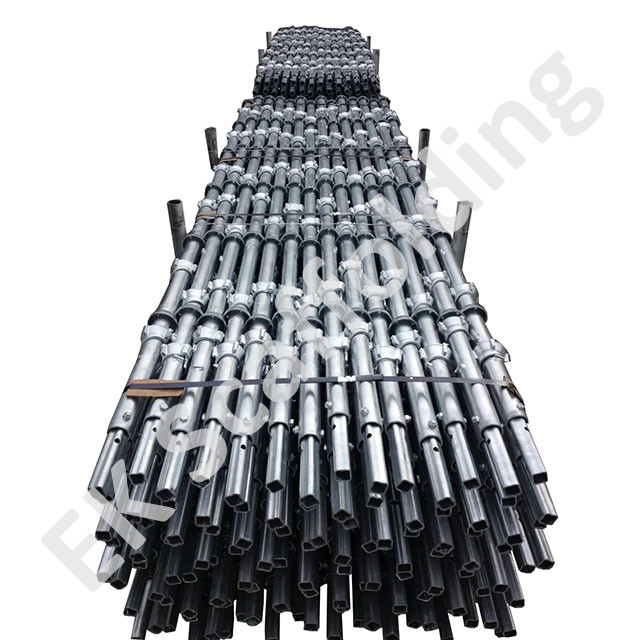 Hệ thống giàn giáo Cupplock được sơn tiêu chuẩn mạ kẽm