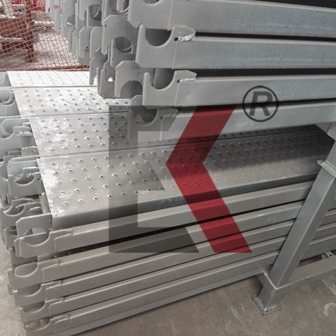 Giàn giáo Hook Plank Kim suất thép mạ kẽm Nền tảng kim loại