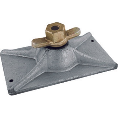 Hình dạng hình vuông của tấm neo được rèn