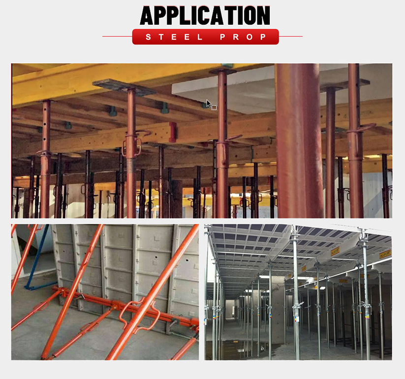 Áp dụng prop giàn giáo