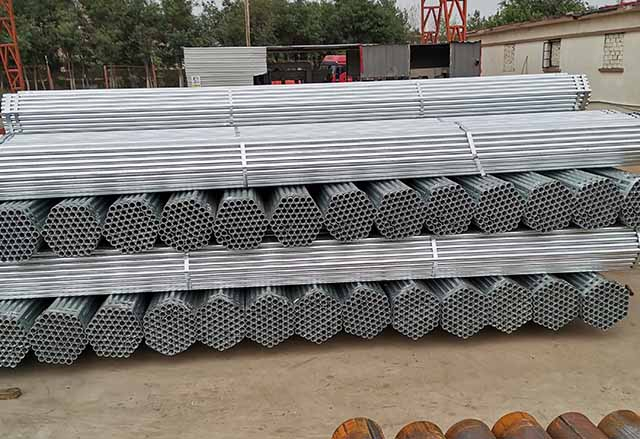 Ống giàn giáo mạ kẽm bằng thép