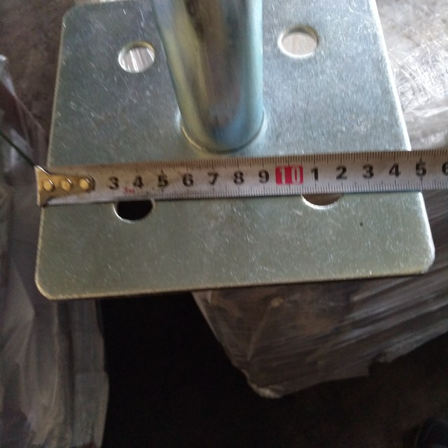 Giàn giáo mạ kẽm trắng Phụ kiện ống hình ống