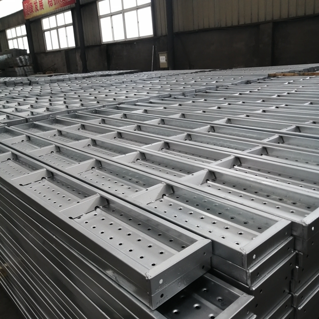 Bàn giàn giáo hỗ trợ hình thang mạ kẽm để xây dựng