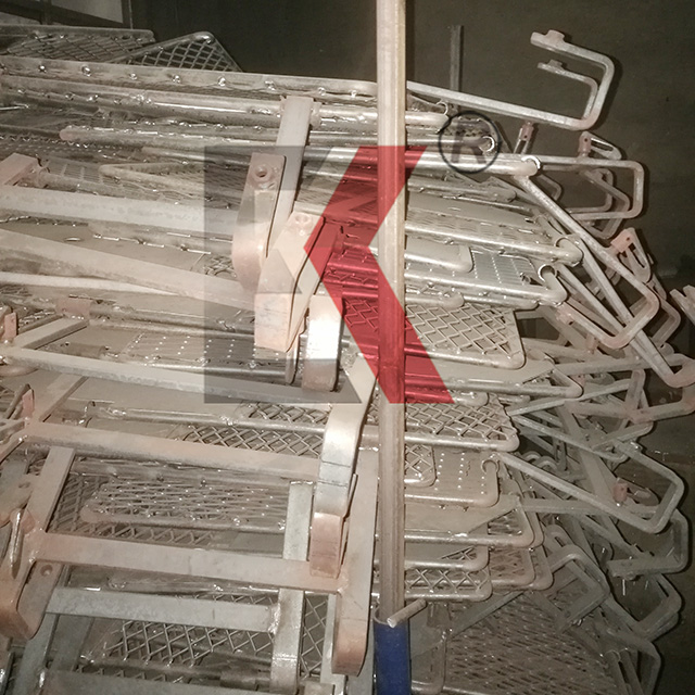 kẽm cổng giàn giáo trước galvanized