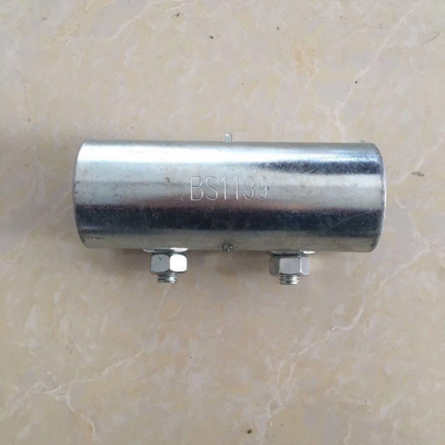 BS1139-EN74-SCAFFOLD-CAMP-SCAFFOLDING-CLAMP-STEEL-STEEL-SLEEVE-SLEEVE-COUPLER
