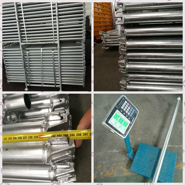 Hệ thống khóa ngang mạ kẽm HDG Scaffold
