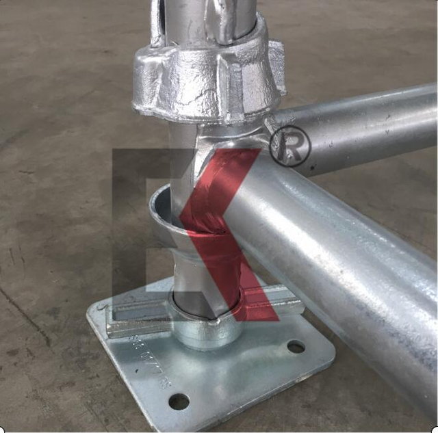 Cupplok Giàn giáo HDG theo chiều dọc tiêu chuẩn mạ kẽm