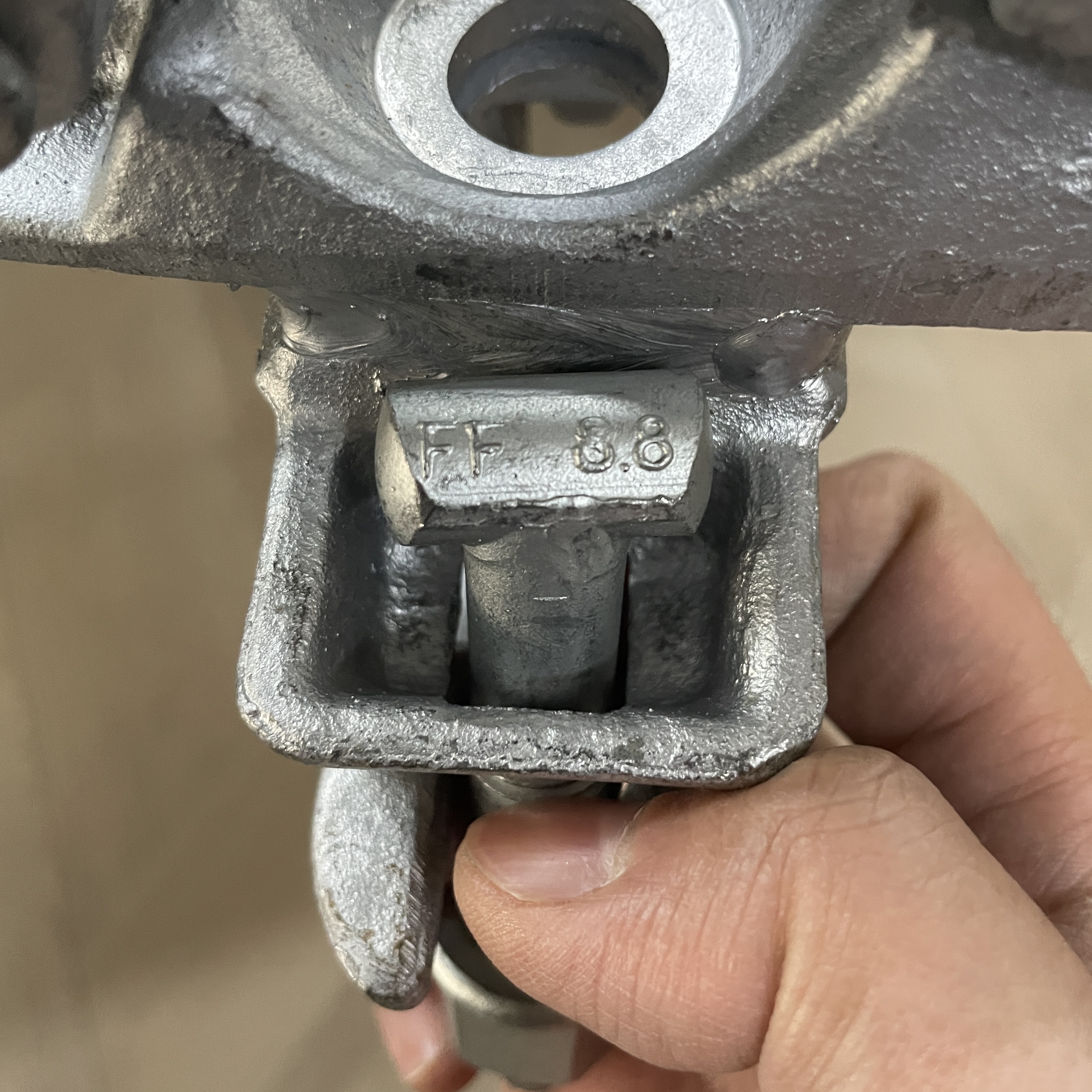 Khớp nối đôi 60 X 60 Kẹp giàn giáo hình đặc biệt