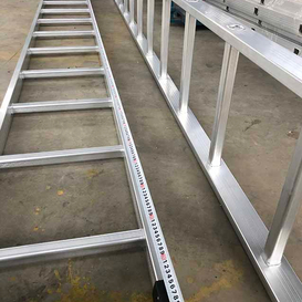 Giàn giáo bằng nhôm nhiều mục đích gấp bước thẳng