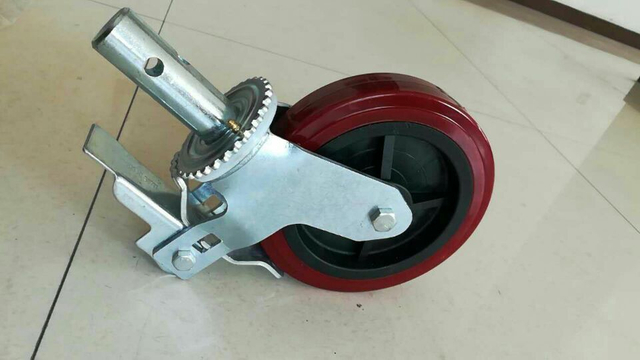 Phụ kiện giàn giáo Trung Quốc Caster Wheel