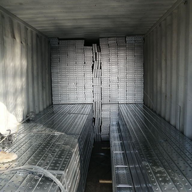 Bảng đi bộ giàn giáo bằng thép mạ kẽm để xây dựng