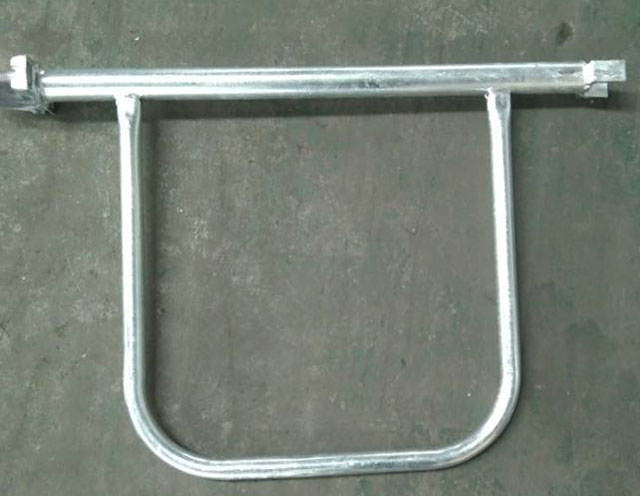 Giàn giáo thả một nửa đường sắt kết thúc khớp nối