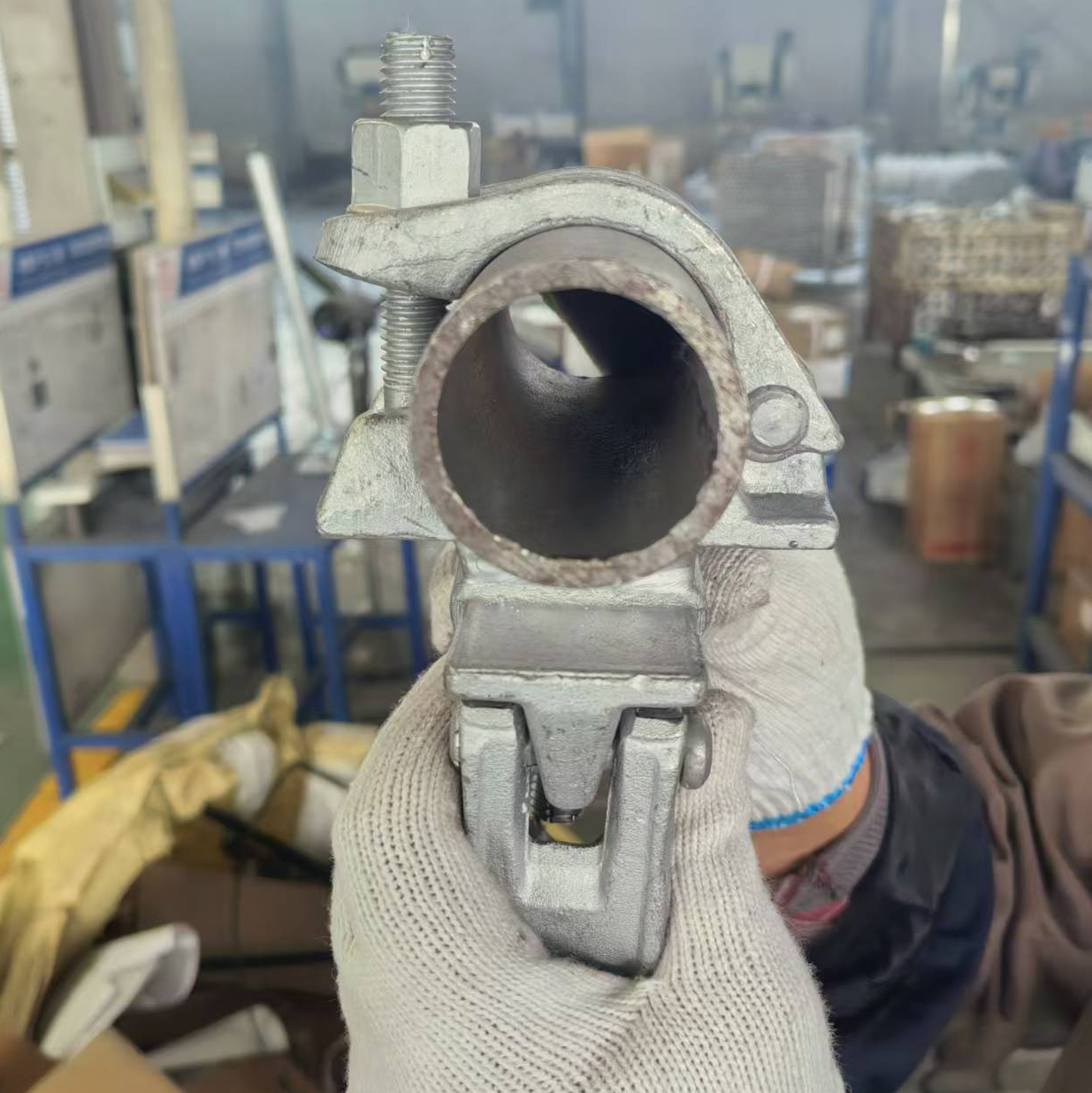 Khớp nối đôi 60 X 60 Kẹp giàn giáo hình đặc biệt