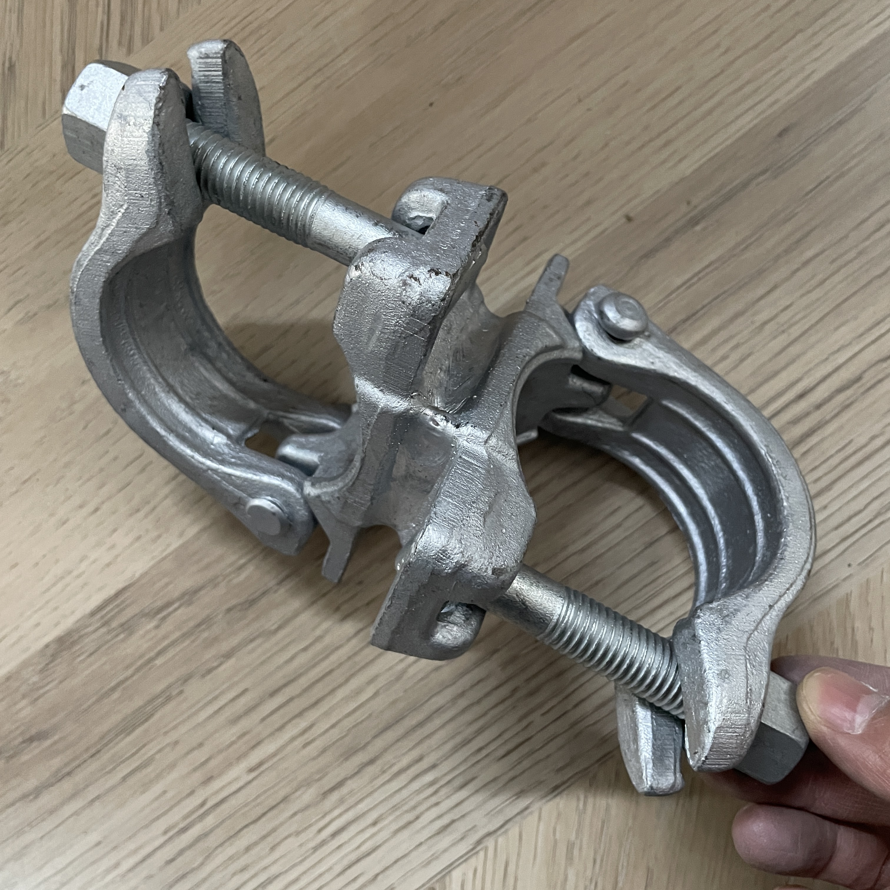 Khớp nối đôi 60 X 60 Kẹp giàn giáo hình đặc biệt