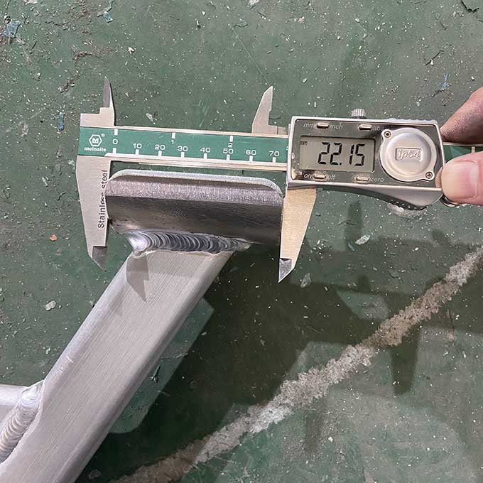 nhôm Ringlock giàn giáo Hop -Up Barred - một nửa