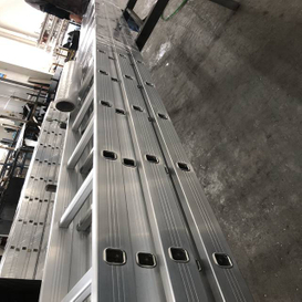4m giàn giáo xây dựng nhôm xây dựng thang thẳng