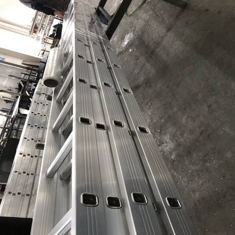 4m giàn giáo xây dựng nhôm xây dựng thang thẳng