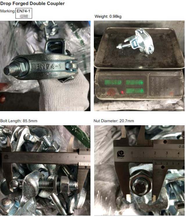 DROP FULGED COUPLER Double 06