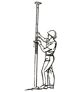 Chèn pin qua một lỗ liền kề trong ống bên trong