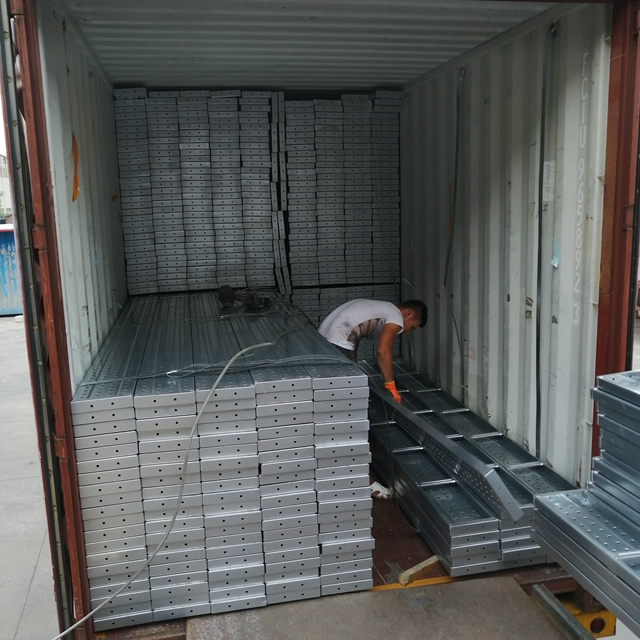 BS1139 Bảng đi bộ giàn giáo thép mạ kẽm